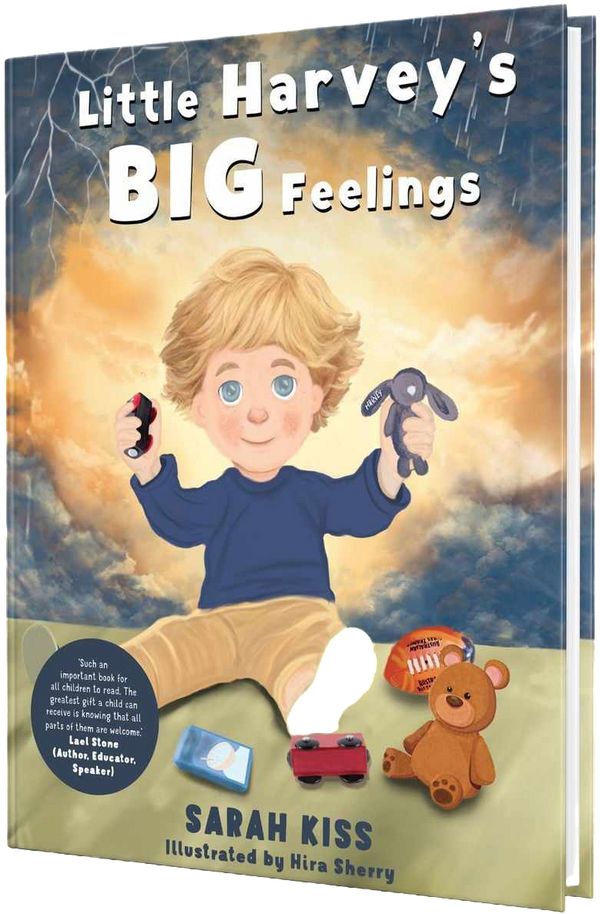 Little Harvey's Big Feelings - Children's Book
